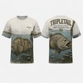 Tripletail Shadow Stalker Short Sleeve Performance Fishing Shirt | Swoll Pole Outfitters