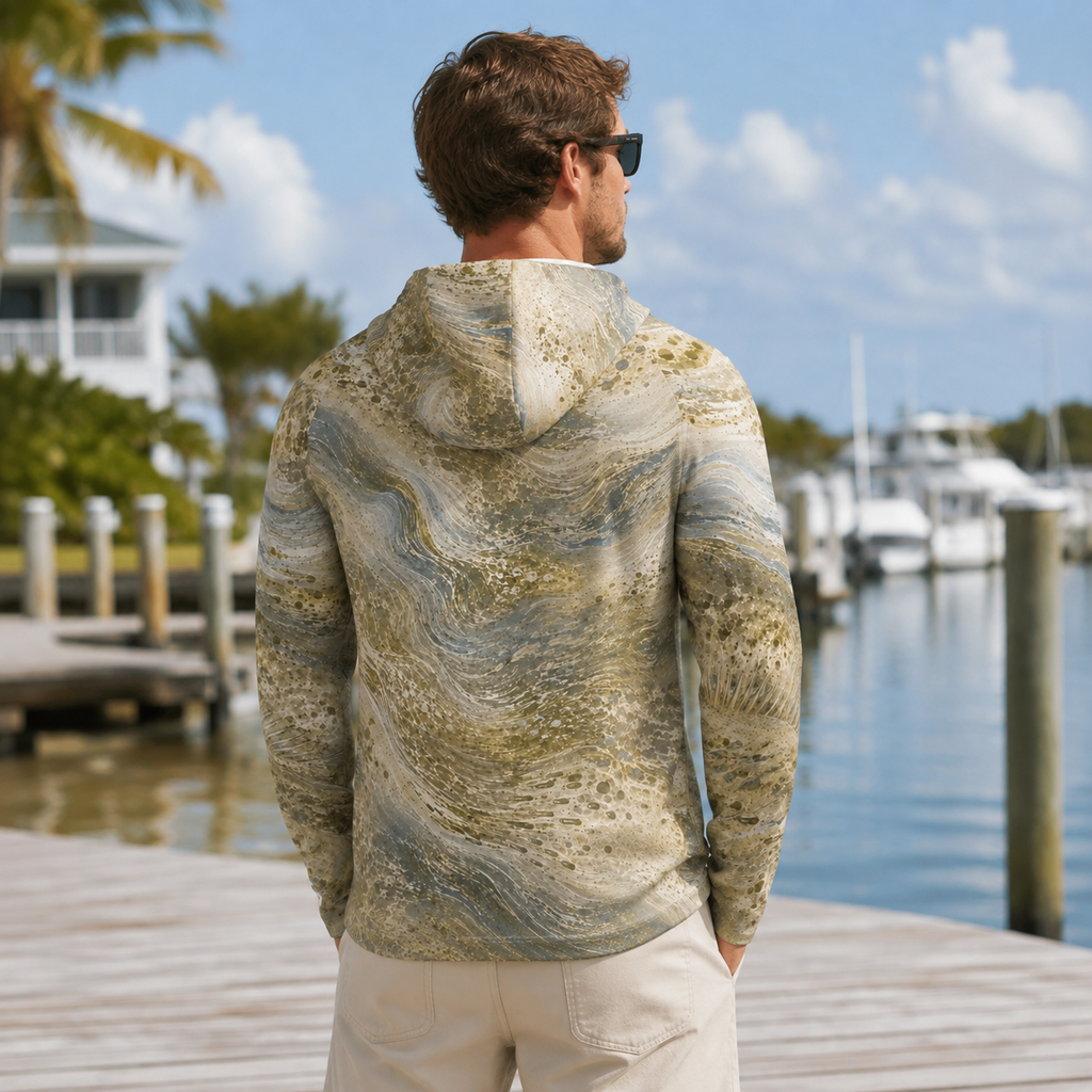 Ghost of the Flats Flounder Performance Hoodie