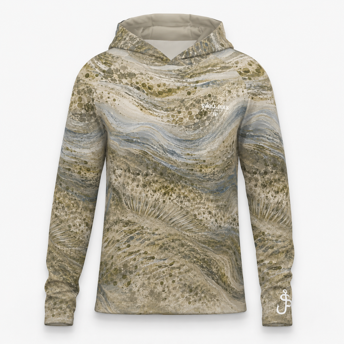 Ghost of the Flats Flounder Performance Hoodie