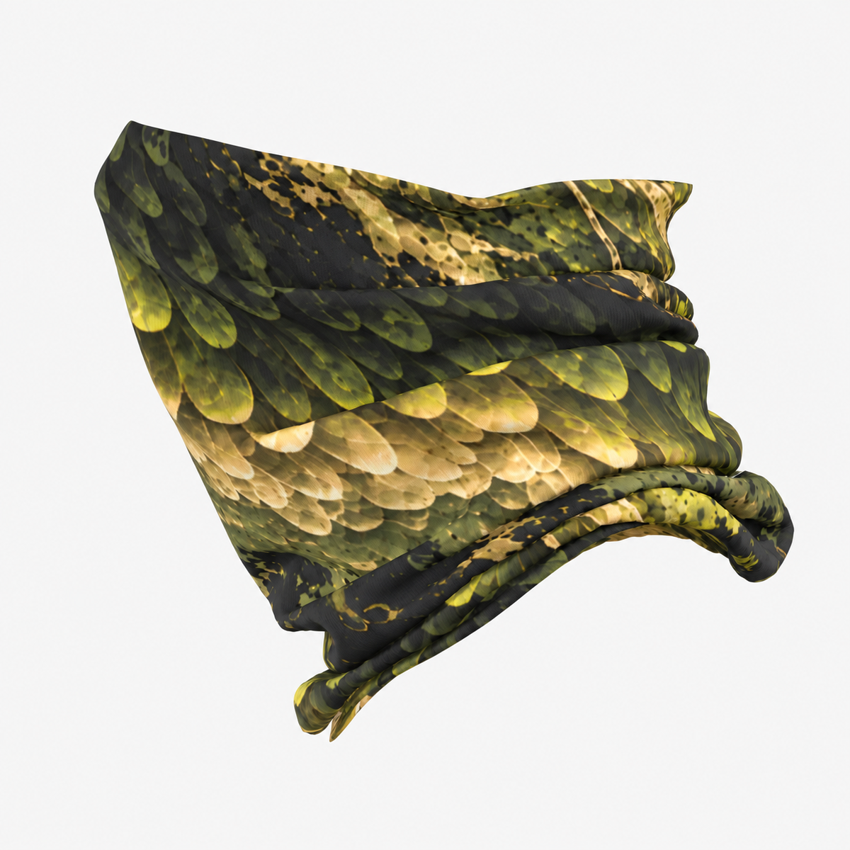 Topwater Terror – Abstract Largemouth Bass Performance Neck Gaiter