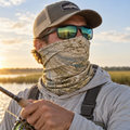Ghost of the Flats – Abstract Flounder Performance Neck Gaiter