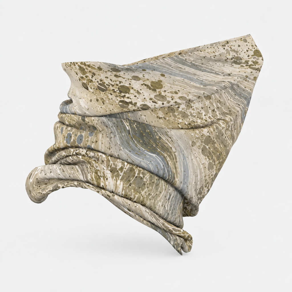 Ghost of the Flats – Abstract Flounder Performance Neck Gaiter