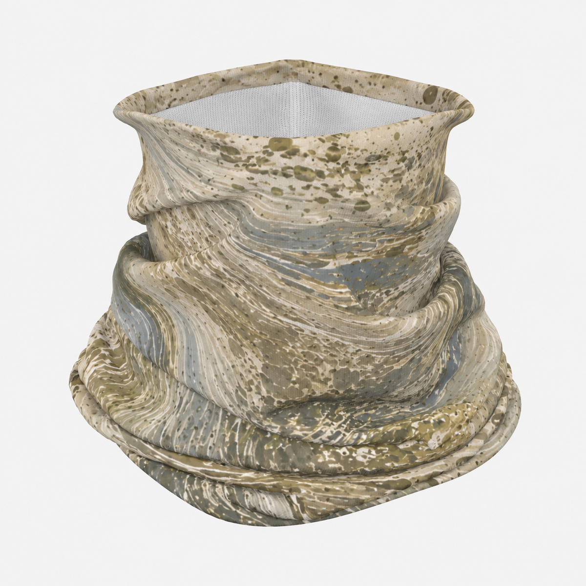 Ghost of the Flats – Abstract Flounder Performance Neck Gaiter