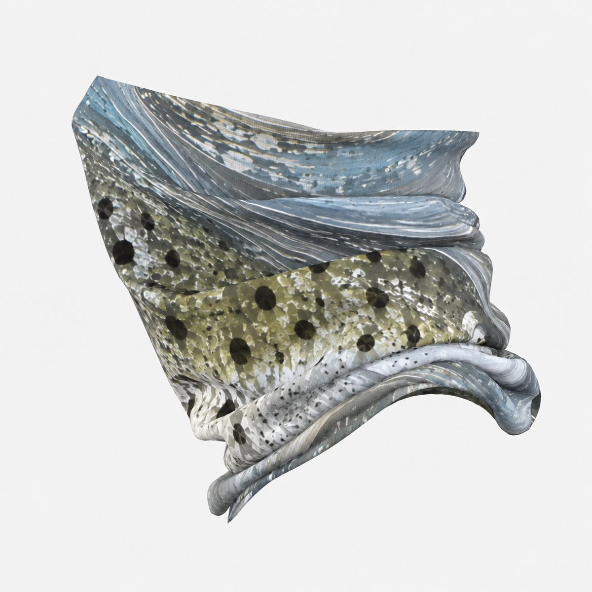 Chasing Silver – Abstract Speckled Trout Performance Neck Gaiter