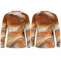 Seeing Red – Redfish Performance Long Sleeve Fishing Shirt