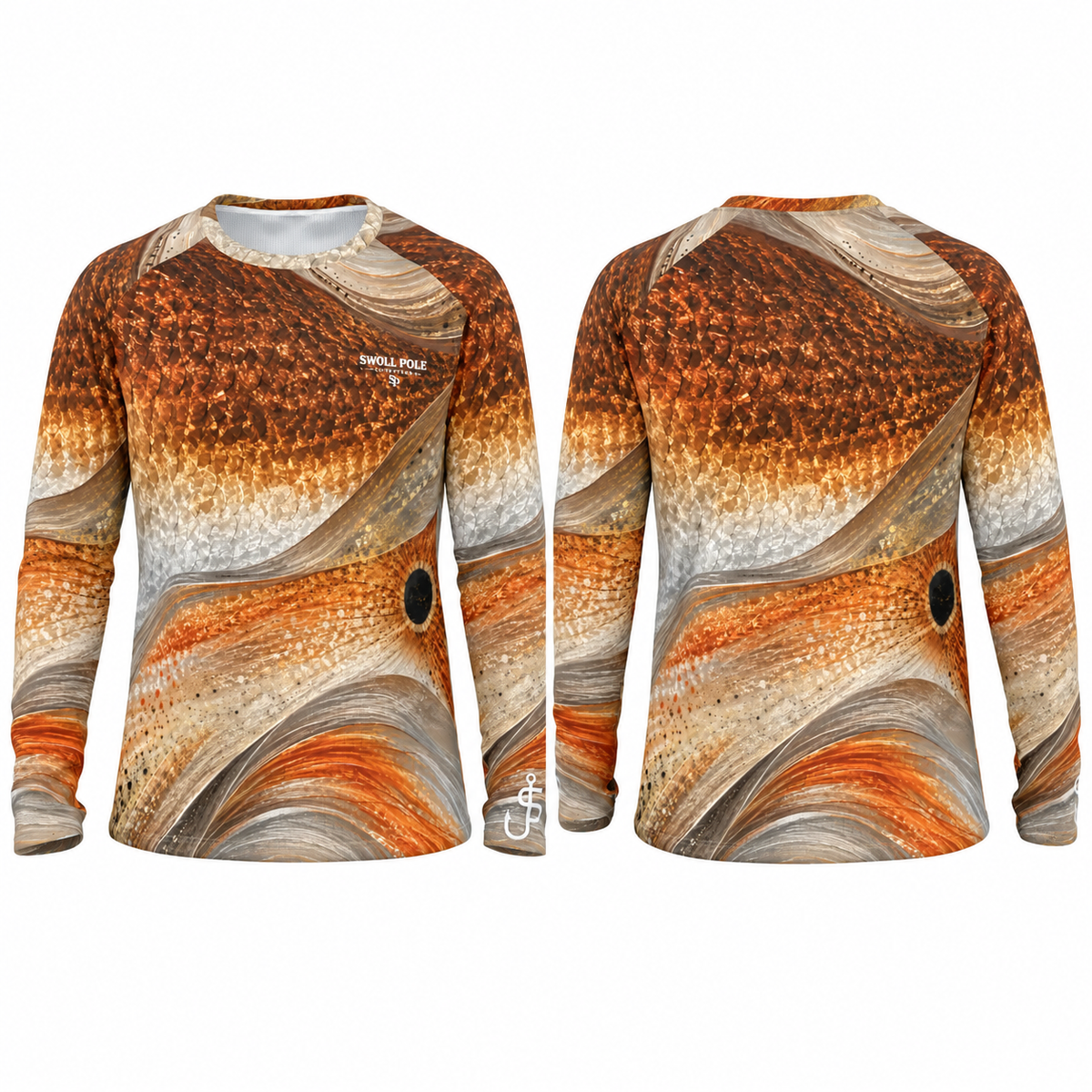 Seeing Red – Redfish Performance Long Sleeve Fishing Shirt