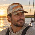 Seeing Red Redfish Performance Trucker Hat
