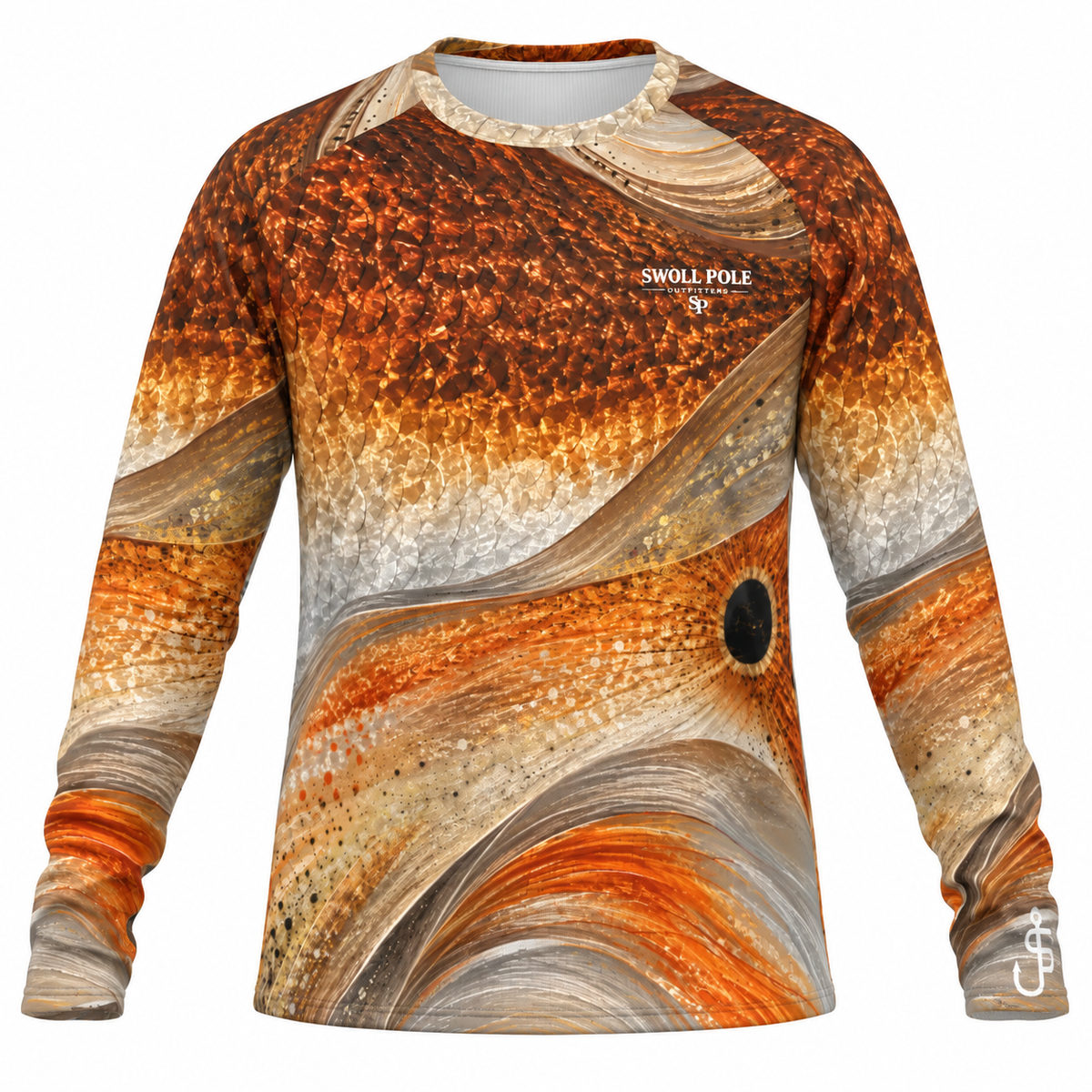 Seeing Red – Redfish Performance Long Sleeve Fishing Shirt