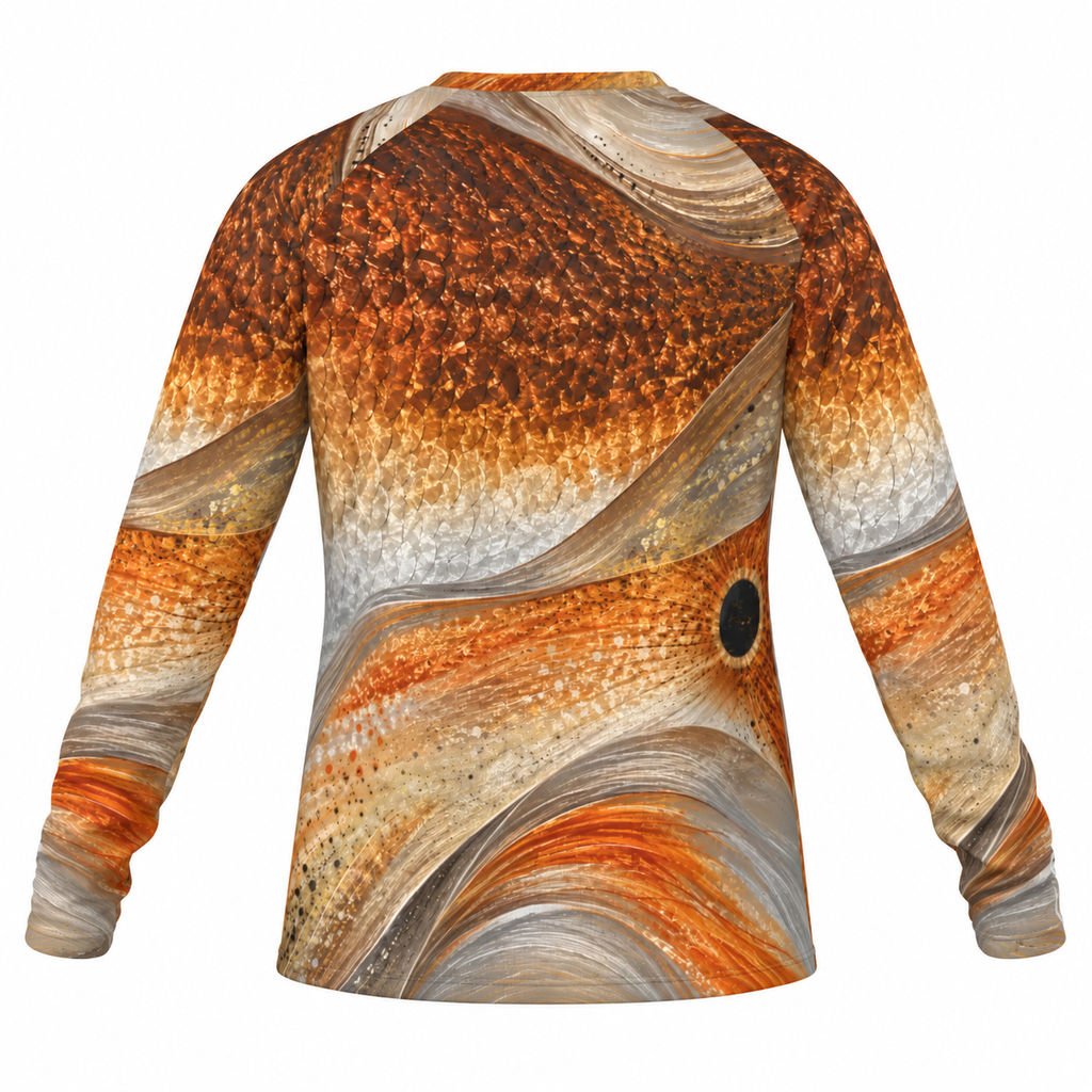 Seeing Red – Redfish Performance Long Sleeve Fishing Shirt