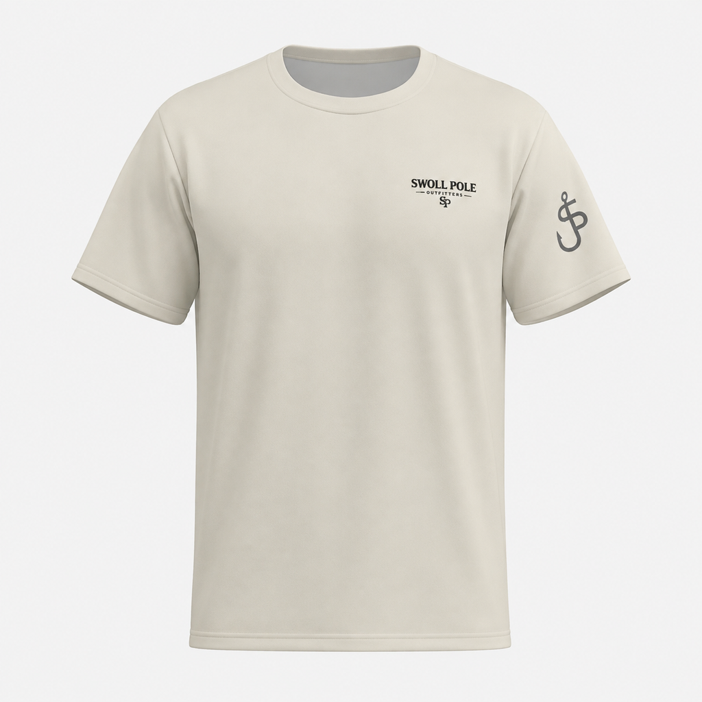 Wow, What a Swoll Pole Funny UPF Fishing T-Shirt