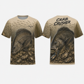 Crab Crusher Black Drum UPF Fishing T-Shirt