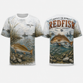 Built to Hunt Redfish UPF Fishing T-Shirt