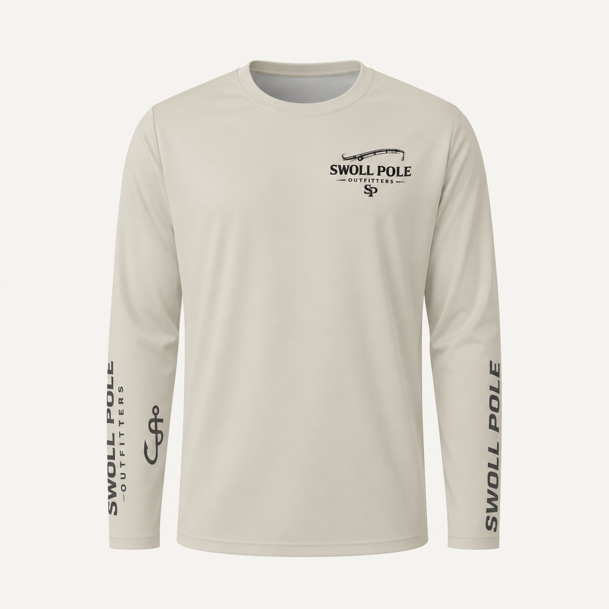 Wow, What a Swoll Pole Funny Redfish UPF Long Sleeve Shirt | Swoll Pole Outfitters