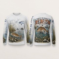 Built to Hunt Redfish UPF Long Sleeve Fishing Shirt | Swoll Pole Outfitters